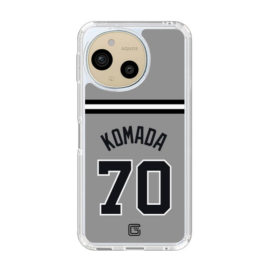 スリムプロテクションケース［ 読売ジャイアンツ - #70 KOMADA - ビジター ］
