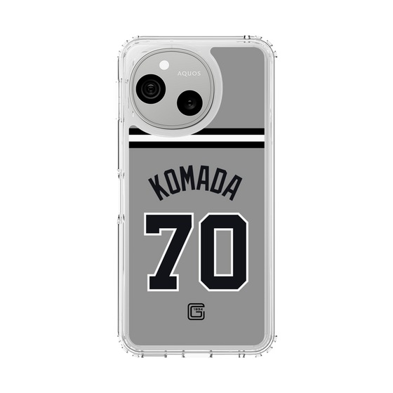 スリムプロテクションケース［ 読売ジャイアンツ - #70 KOMADA - ビジター ］