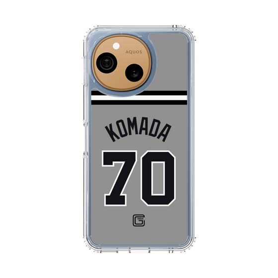 スリムプロテクションケース［ 読売ジャイアンツ - #70 KOMADA - ビジター ］