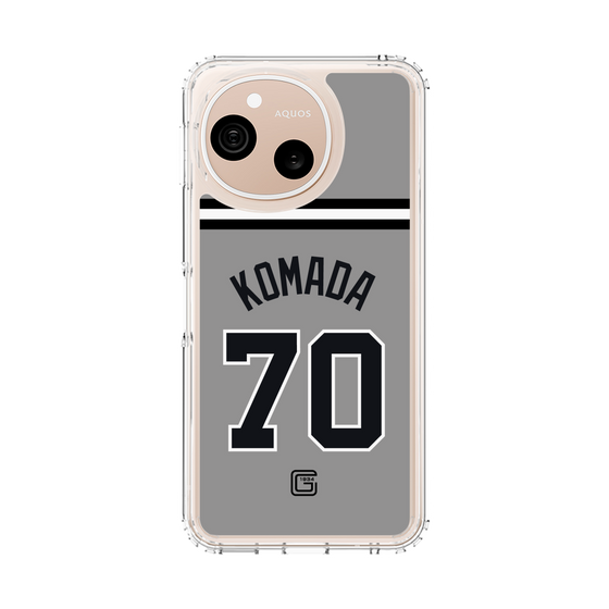 スリムプロテクションケース［ 読売ジャイアンツ - #70 KOMADA - ビジター ］