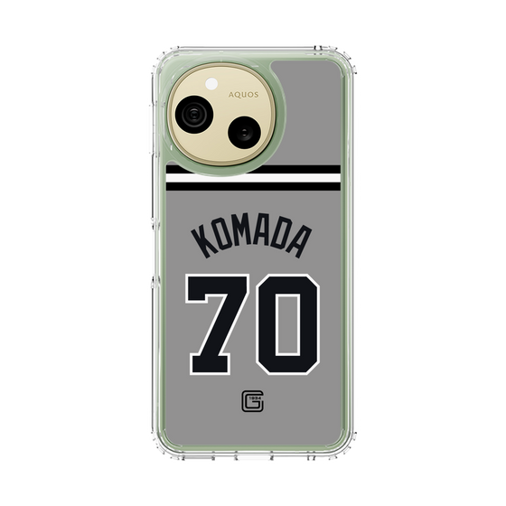 スリムプロテクションケース［ 読売ジャイアンツ - #70 KOMADA - ビジター ］