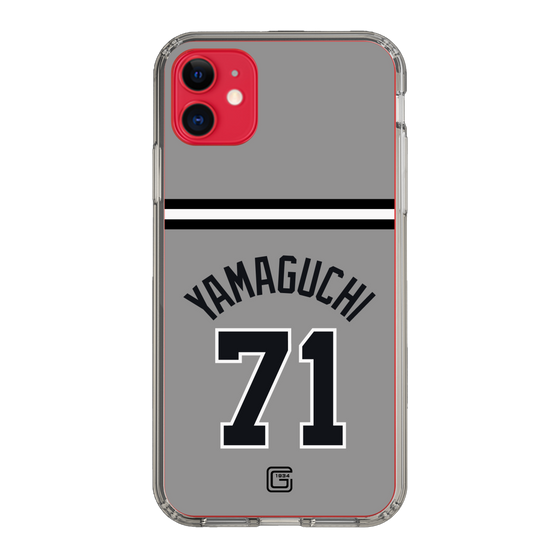 スリムプロテクションケース［ 読売ジャイアンツ - #71 YAMAGUCHI - ビジター ］