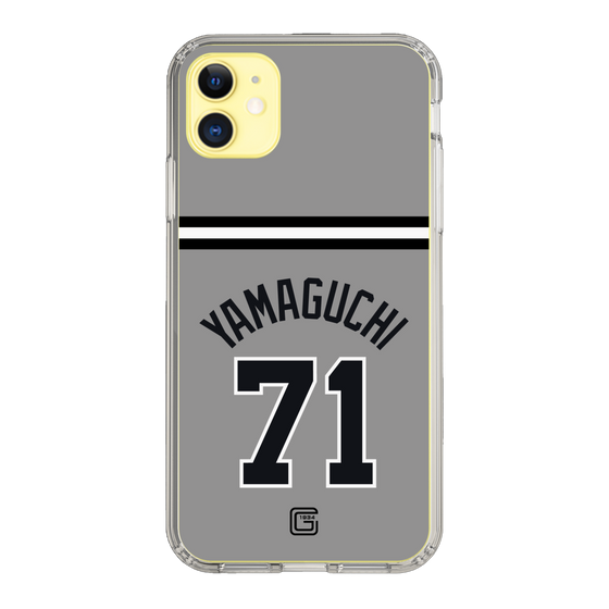 スリムプロテクションケース［ 読売ジャイアンツ - #71 YAMAGUCHI - ビジター ］