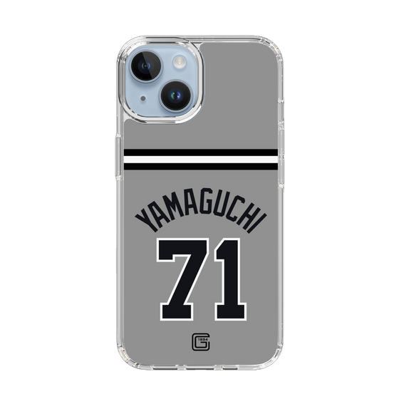 スリムプロテクションケース［ 読売ジャイアンツ - #71 YAMAGUCHI - ビジター ］