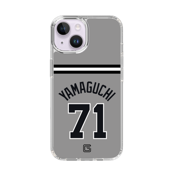スリムプロテクションケース［ 読売ジャイアンツ - #71 YAMAGUCHI - ビジター ］