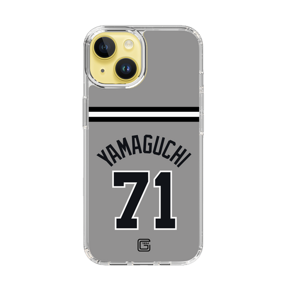 スリムプロテクションケース［ 読売ジャイアンツ - #71 YAMAGUCHI - ビジター ］