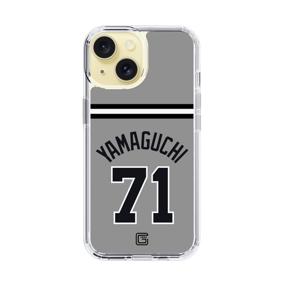 スリムプロテクションケース［ 読売ジャイアンツ - #71 YAMAGUCHI - ビジター ］