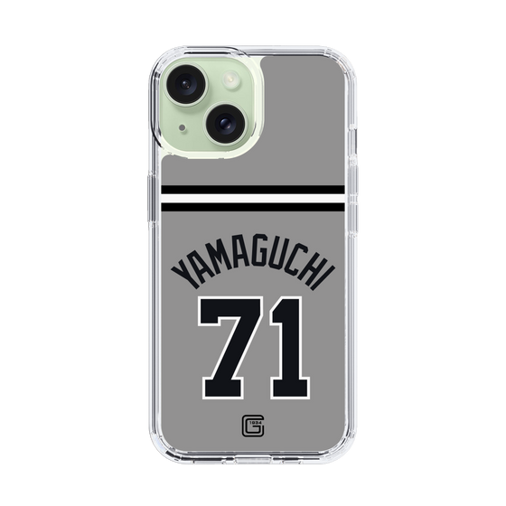 スリムプロテクションケース［ 読売ジャイアンツ - #71 YAMAGUCHI - ビジター ］