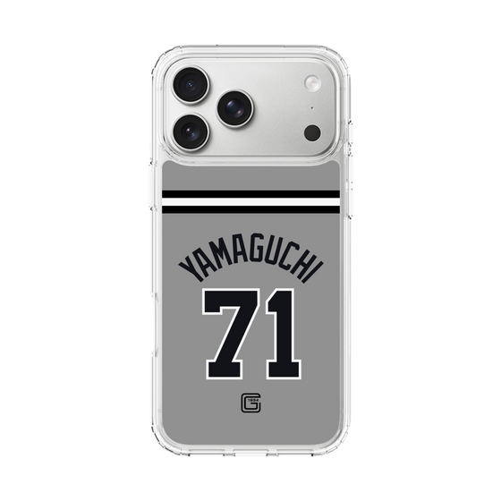 スリムプロテクションケース［ 読売ジャイアンツ - #71 YAMAGUCHI - ビジター ］