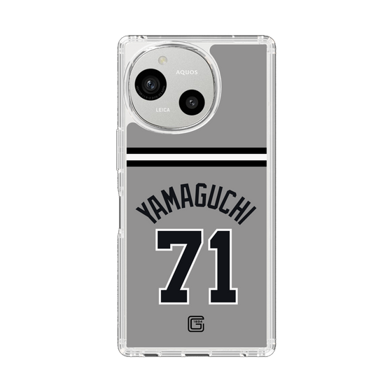 スリムプロテクションケース［ 読売ジャイアンツ - #71 YAMAGUCHI - ビジター ］