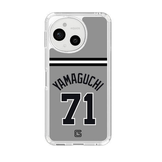 スリムプロテクションケース［ 読売ジャイアンツ - #71 YAMAGUCHI - ビジター ］