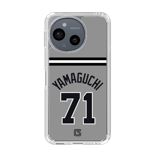 スリムプロテクションケース［ 読売ジャイアンツ - #71 YAMAGUCHI - ビジター ］