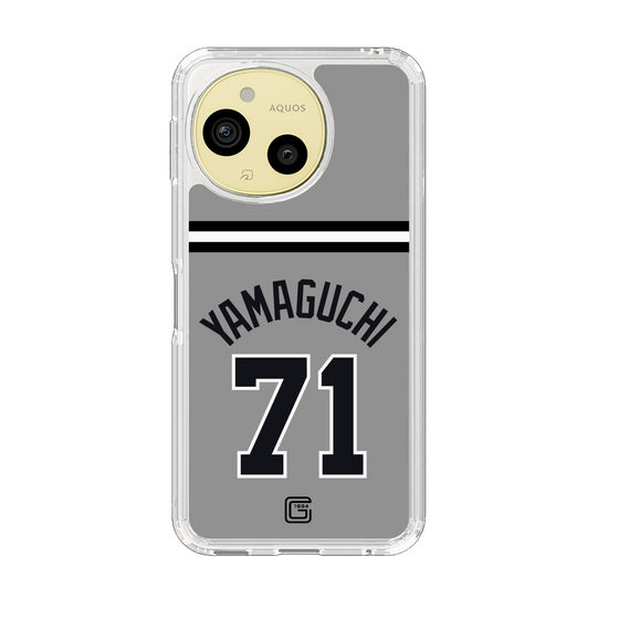 スリムプロテクションケース［ 読売ジャイアンツ - #71 YAMAGUCHI - ビジター ］