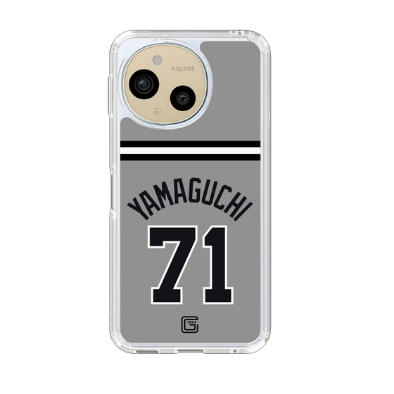 スリムプロテクションケース［ 読売ジャイアンツ - #71 YAMAGUCHI - ビジター ］