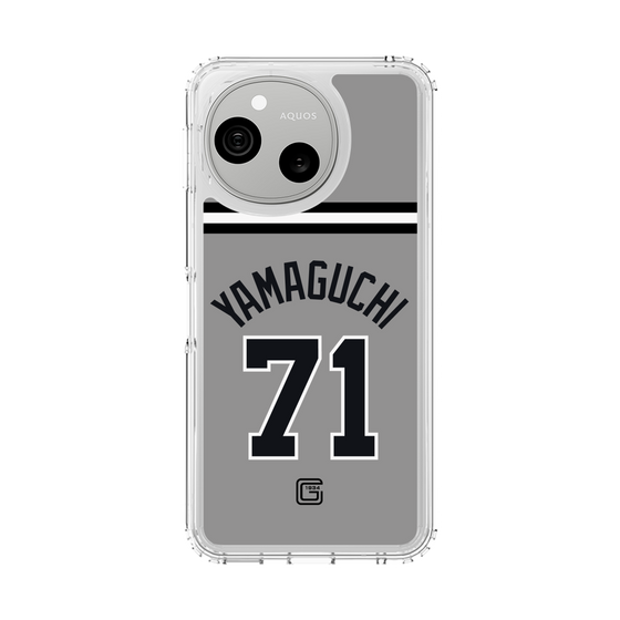 スリムプロテクションケース［ 読売ジャイアンツ - #71 YAMAGUCHI - ビジター ］