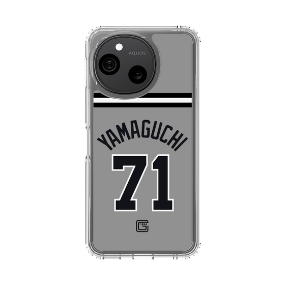 スリムプロテクションケース［ 読売ジャイアンツ - #71 YAMAGUCHI - ビジター ］