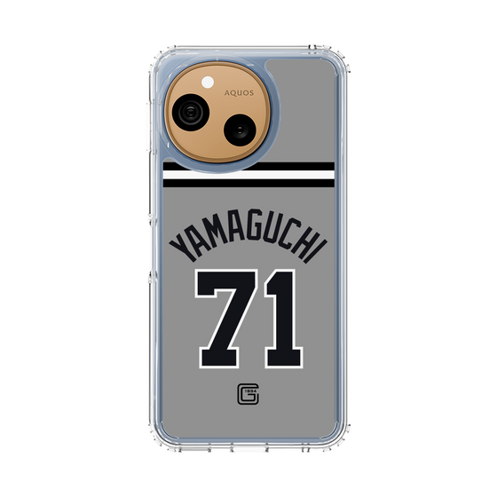 スリムプロテクションケース［ 読売ジャイアンツ - #71 YAMAGUCHI - ビジター ］