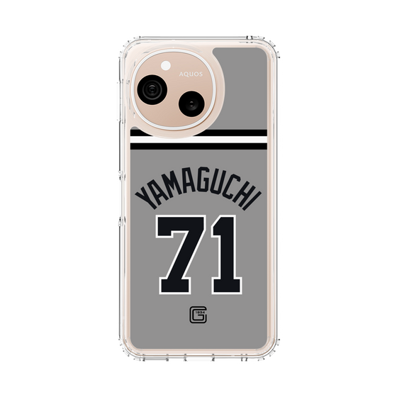 スリムプロテクションケース［ 読売ジャイアンツ - #71 YAMAGUCHI - ビジター ］