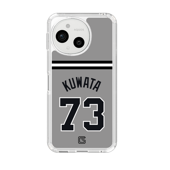 スリムプロテクションケース［ 読売ジャイアンツ - #73 KUWATA - ビジター ］