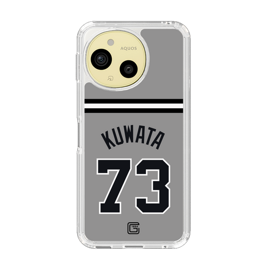 スリムプロテクションケース［ 読売ジャイアンツ - #73 KUWATA - ビジター ］