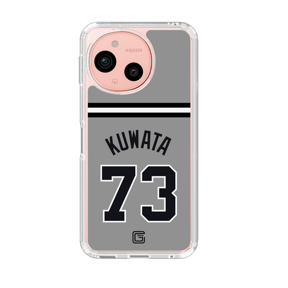 スリムプロテクションケース［ 読売ジャイアンツ - #73 KUWATA - ビジター ］