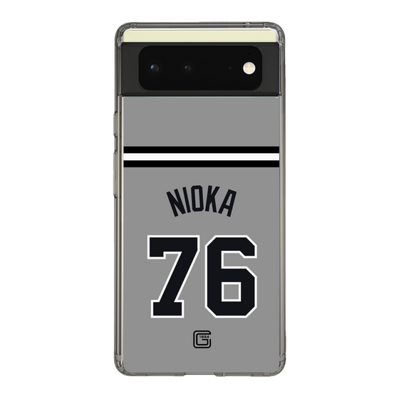 スリムプロテクションケース［ 読売ジャイアンツ - #76 NIOKA - ビジター ］