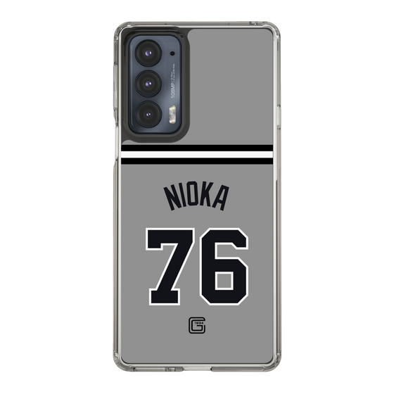 スリムプロテクションケース［ 読売ジャイアンツ - #76 NIOKA - ビジター ］