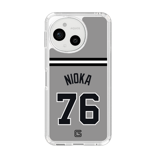 スリムプロテクションケース［ 読売ジャイアンツ - #76 NIOKA - ビジター ］
