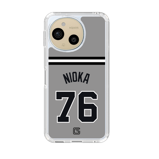スリムプロテクションケース［ 読売ジャイアンツ - #76 NIOKA - ビジター ］