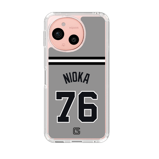スリムプロテクションケース［ 読売ジャイアンツ - #76 NIOKA - ビジター ］
