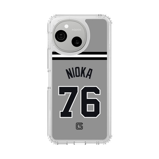スリムプロテクションケース［ 読売ジャイアンツ - #76 NIOKA - ビジター ］
