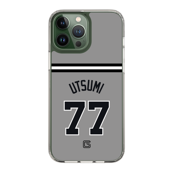 スリムプロテクションケース［ 読売ジャイアンツ - #77 UTSUMI - ビジター ］