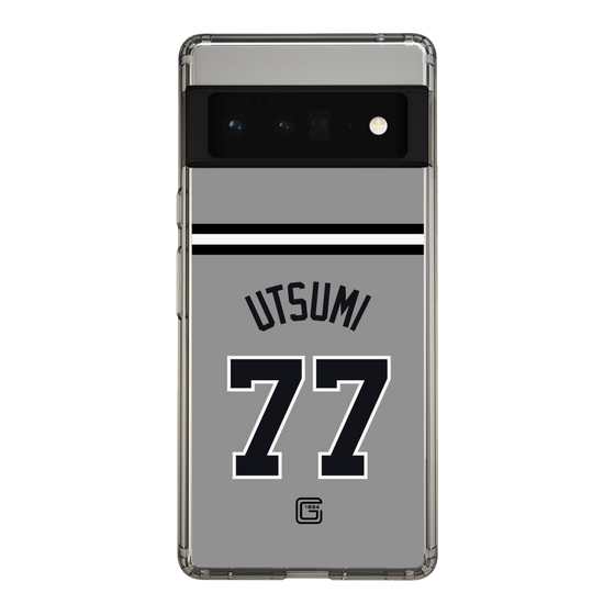 スリムプロテクションケース［ 読売ジャイアンツ - #77 UTSUMI - ビジター ］