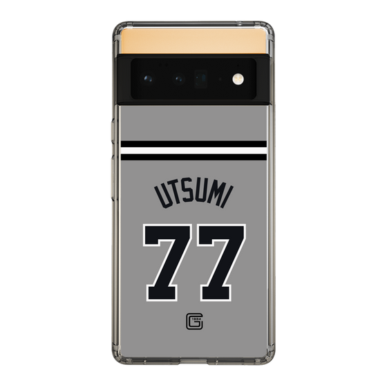 スリムプロテクションケース［ 読売ジャイアンツ - #77 UTSUMI - ビジター ］
