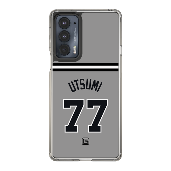 スリムプロテクションケース［ 読売ジャイアンツ - #77 UTSUMI - ビジター ］