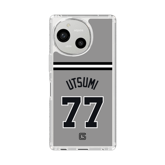 スリムプロテクションケース［ 読売ジャイアンツ - #77 UTSUMI - ビジター ］