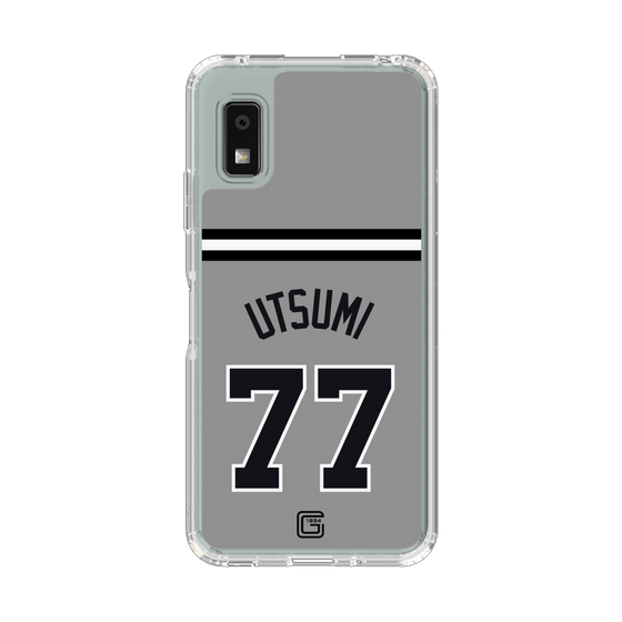 スリムプロテクションケース［ 読売ジャイアンツ - #77 UTSUMI - ビジター ］