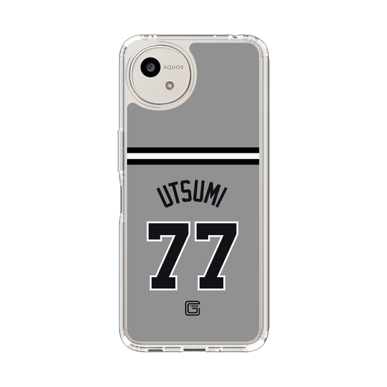 スリムプロテクションケース［ 読売ジャイアンツ - #77 UTSUMI - ビジター ］