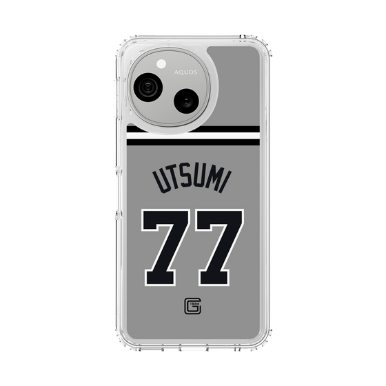 スリムプロテクションケース［ 読売ジャイアンツ - #77 UTSUMI - ビジター ］