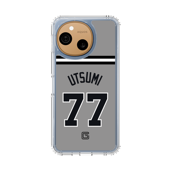 スリムプロテクションケース［ 読売ジャイアンツ - #77 UTSUMI - ビジター ］