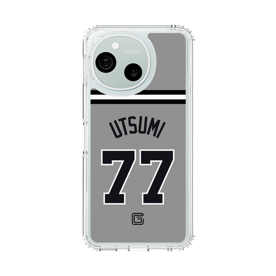 スリムプロテクションケース［ 読売ジャイアンツ - #77 UTSUMI - ビジター ］