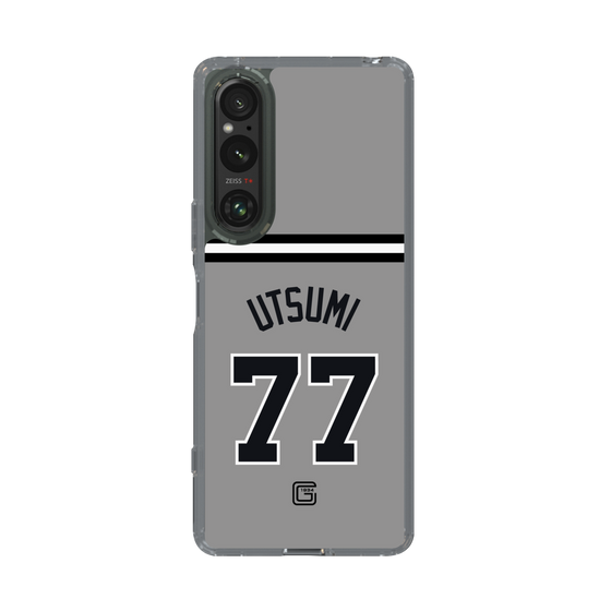 スリムプロテクションケース［ 読売ジャイアンツ - #77 UTSUMI - ビジター ］