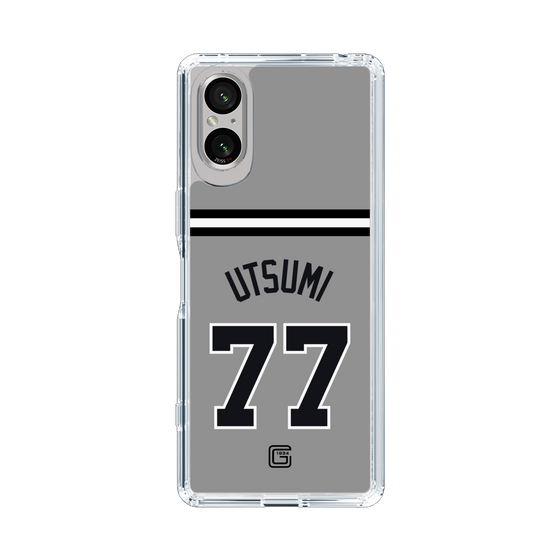 スリムプロテクションケース［ 読売ジャイアンツ - #77 UTSUMI - ビジター ］