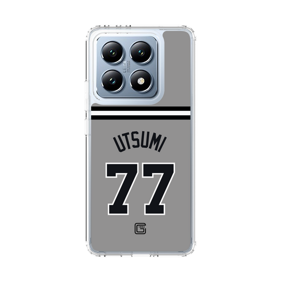 スリムプロテクションケース［ 読売ジャイアンツ - #77 UTSUMI - ビジター ］