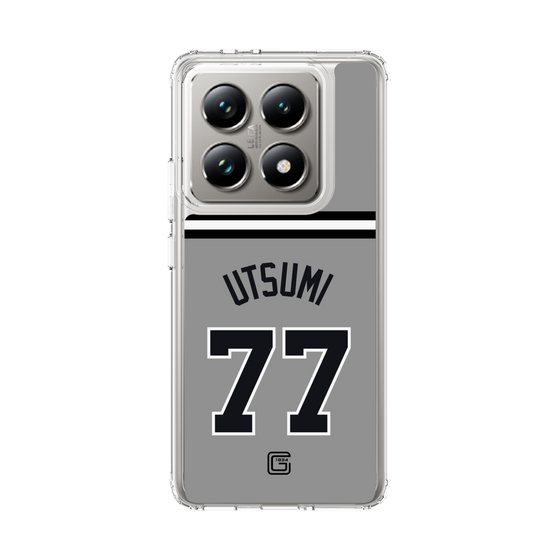 スリムプロテクションケース［ 読売ジャイアンツ - #77 UTSUMI - ビジター ］