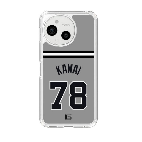 スリムプロテクションケース［ 読売ジャイアンツ - #78 KAWAI - ビジター ］