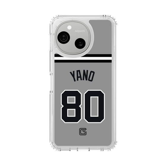 スリムプロテクションケース［ 読売ジャイアンツ - #80 YANO - ビジター ］