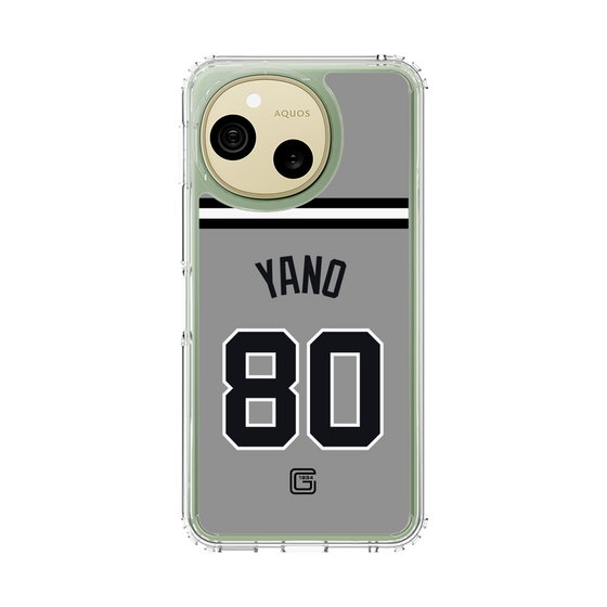 スリムプロテクションケース［ 読売ジャイアンツ - #80 YANO - ビジター ］