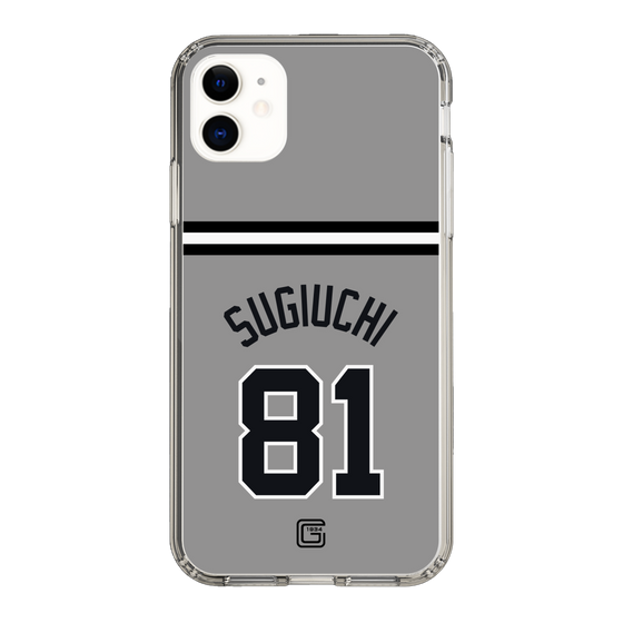 スリムプロテクションケース［ 読売ジャイアンツ - #81 SUGIUCHI - ビジター ］