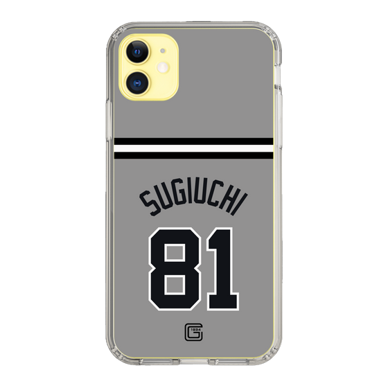 スリムプロテクションケース［ 読売ジャイアンツ - #81 SUGIUCHI - ビジター ］